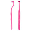 Toothbrush for braces, implants and dentures, Pink